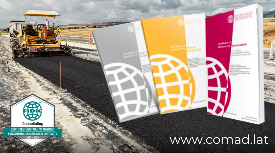 Cada color de los libros FIDIC refleja una asignación específica de riesgos y roles entre cliente y contratista.