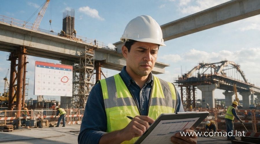 retraso en obra qué hacer, penalidad por retraso construcción, extensión de plazo contrato, disputa de plazo FIDIC, reclamo de tiempo construcción